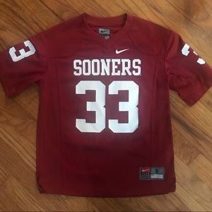 Nike Boys Oklahoma Sooners Football Jersey
